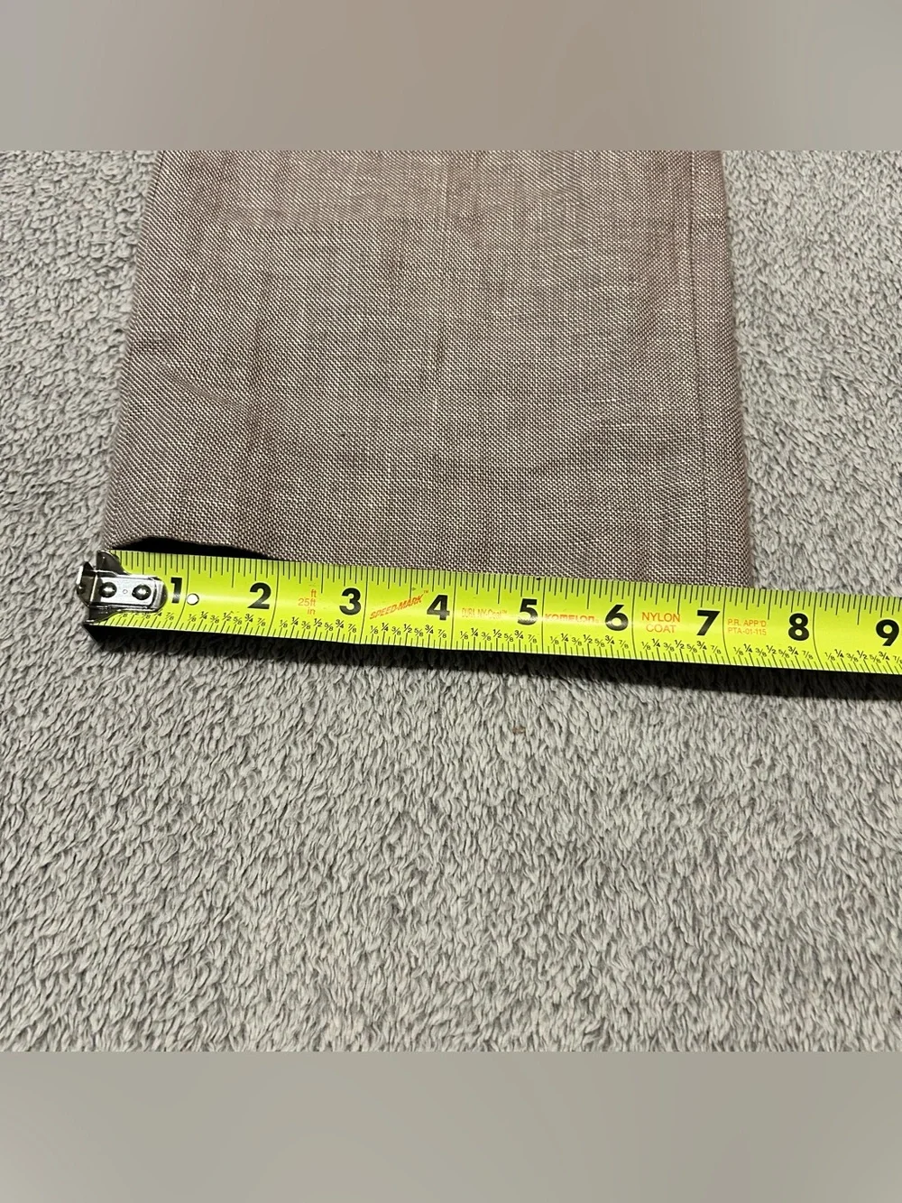 Bonobos Slim Fit Pants Men's 32x32 Brown Linen Blend Straight Leg